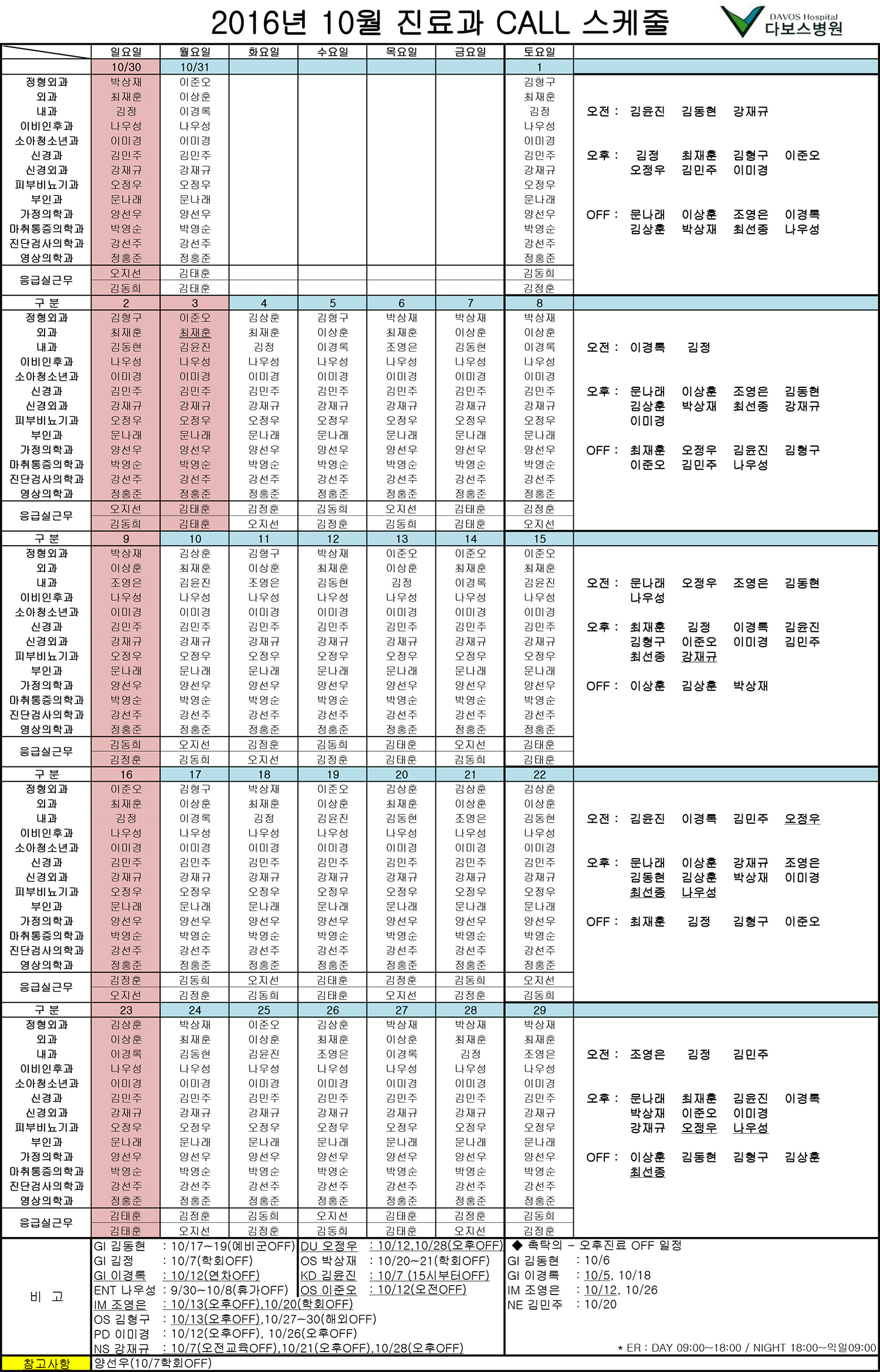 10월 진료과call스케줄(20161029).jpg