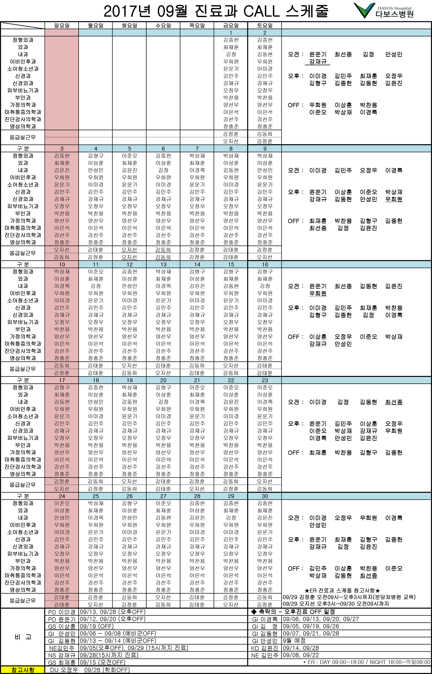 09월 진료과call스케줄(20170926)PD이미경 OFF변경.jpg